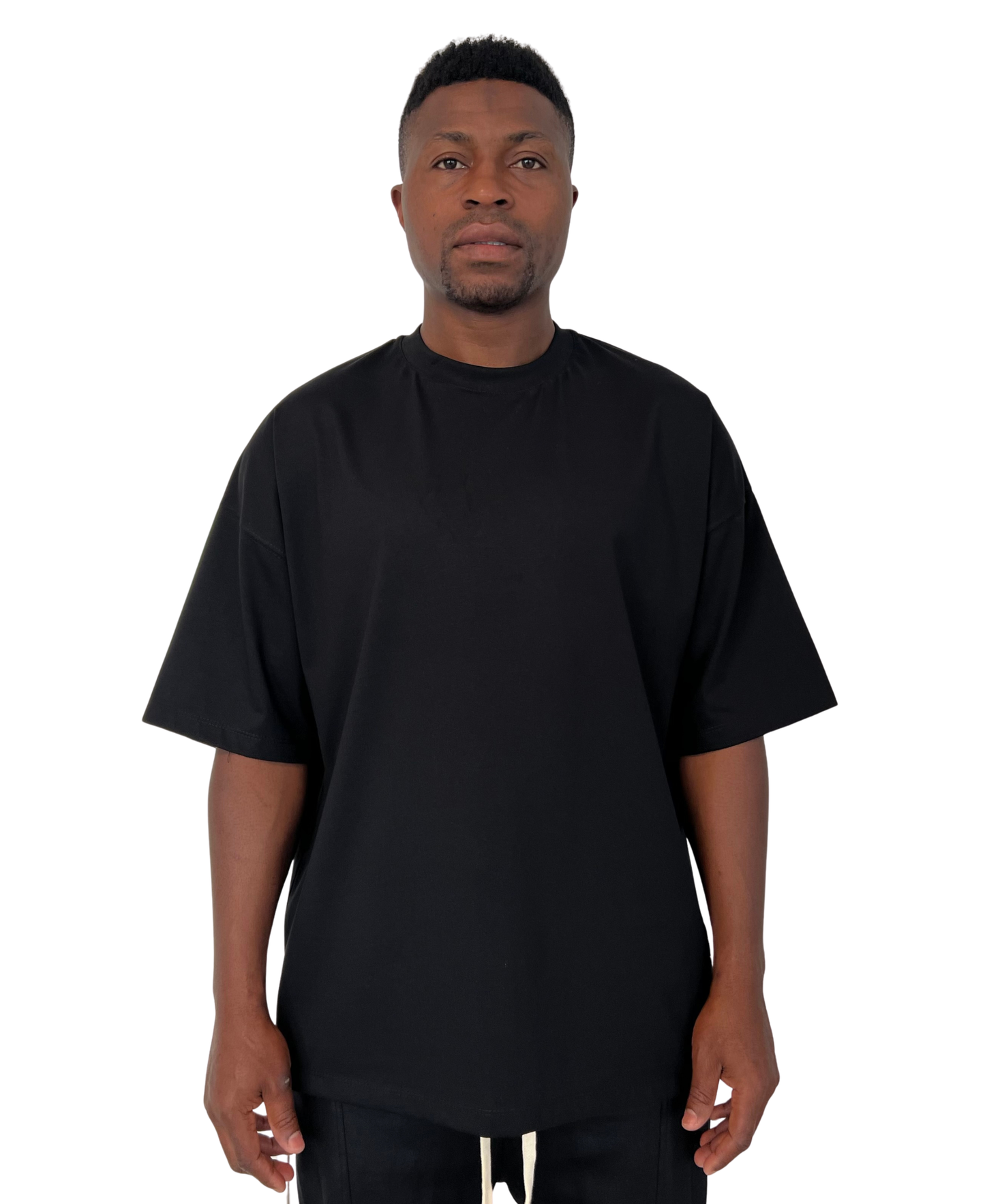 Tricou negru cu print