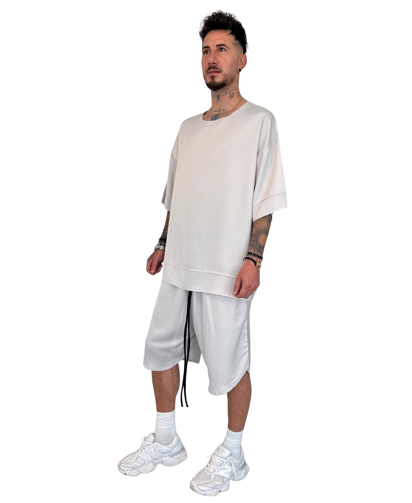 Tricou de vara silver