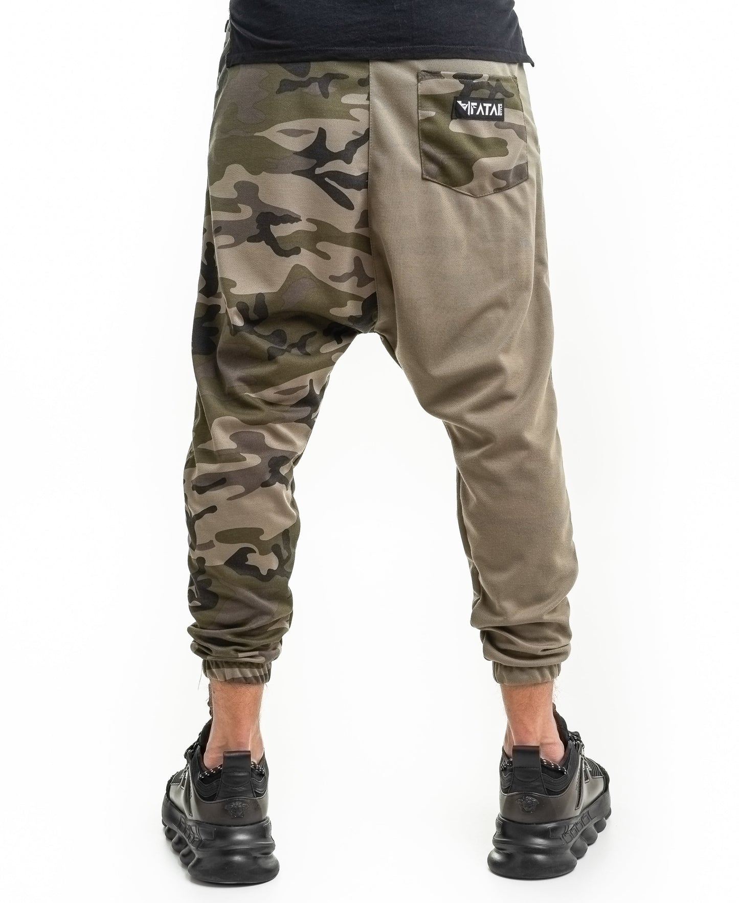 Camouflage trousers in double combination