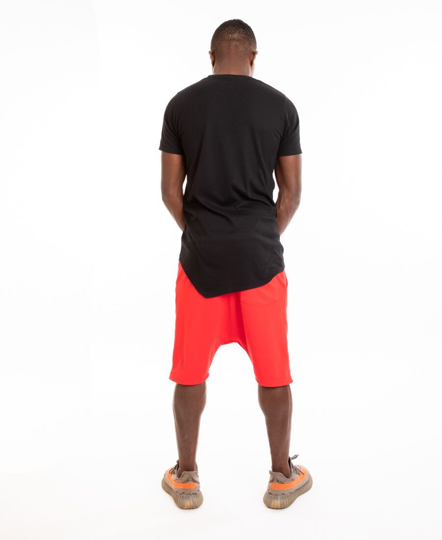 Red short trousers with black line - Fatai Style