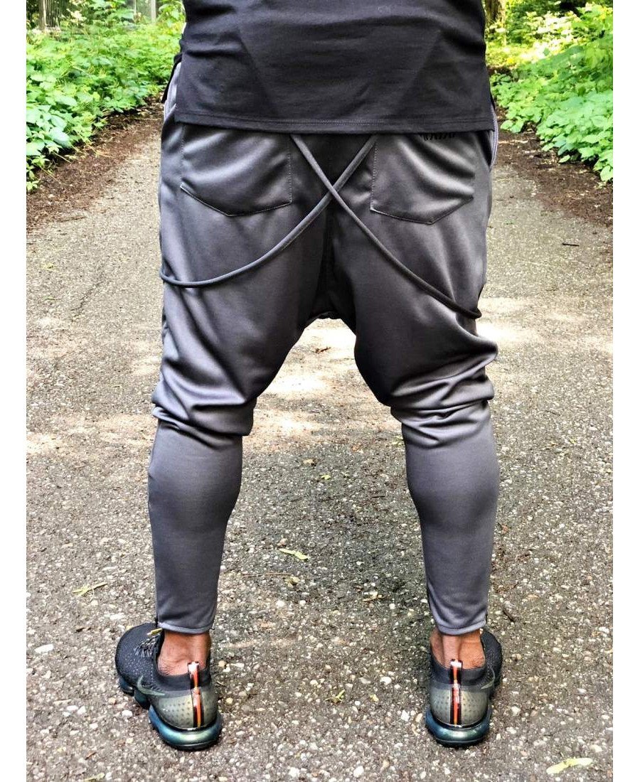 Grey trousers with special design - Fatai Style