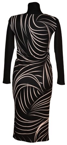 Dress ''Black&White'' - Fatai Style