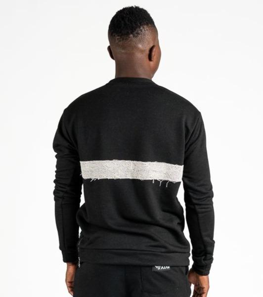 Black sweater with special design - Fatai Style