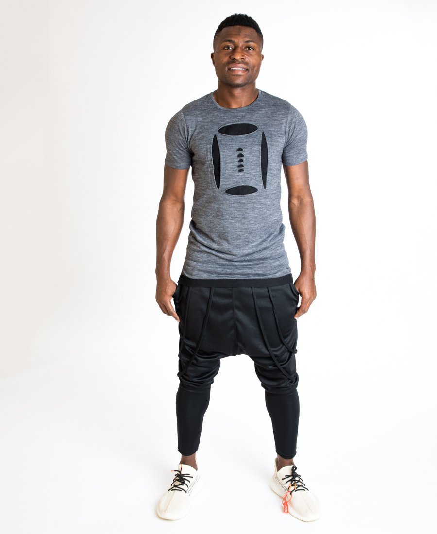 Black trousers with great design - Fatai Style
