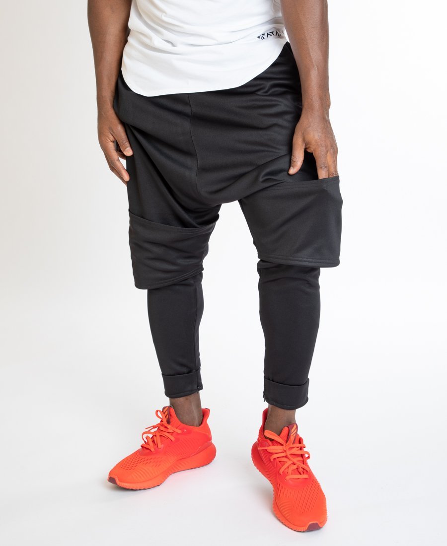 Trousers 2 in 1 short over long - Fatai Style