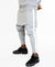 Grey tracksuit trousers with white lines - Fatai Style