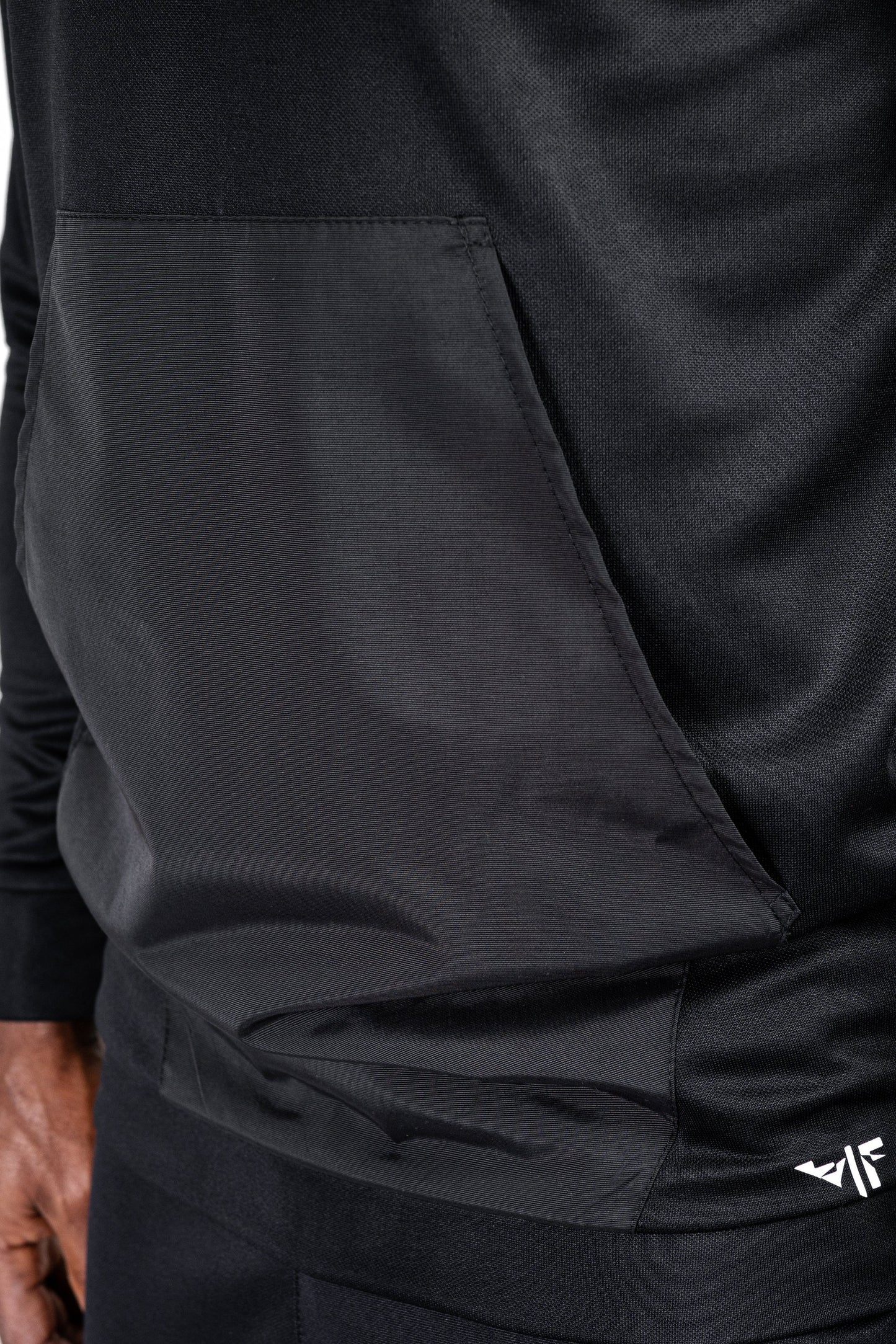 Black blouse with black design - Fatai Style