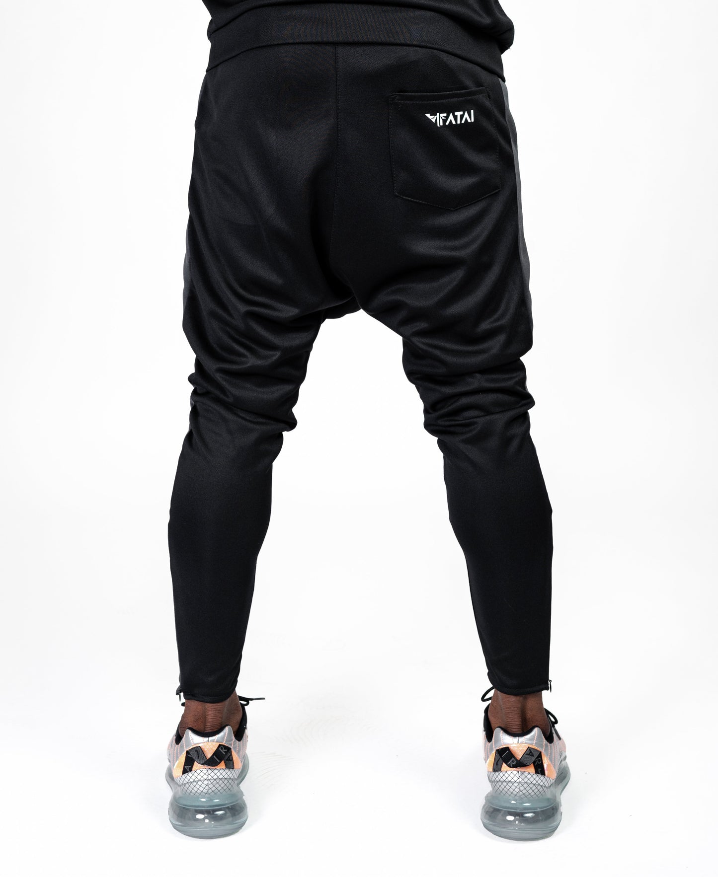 Black trousers with grey line - Fatai Style