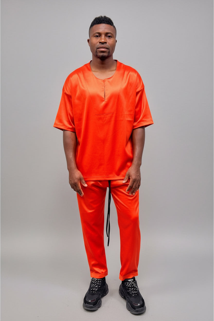 Orange Two-Piece Set
