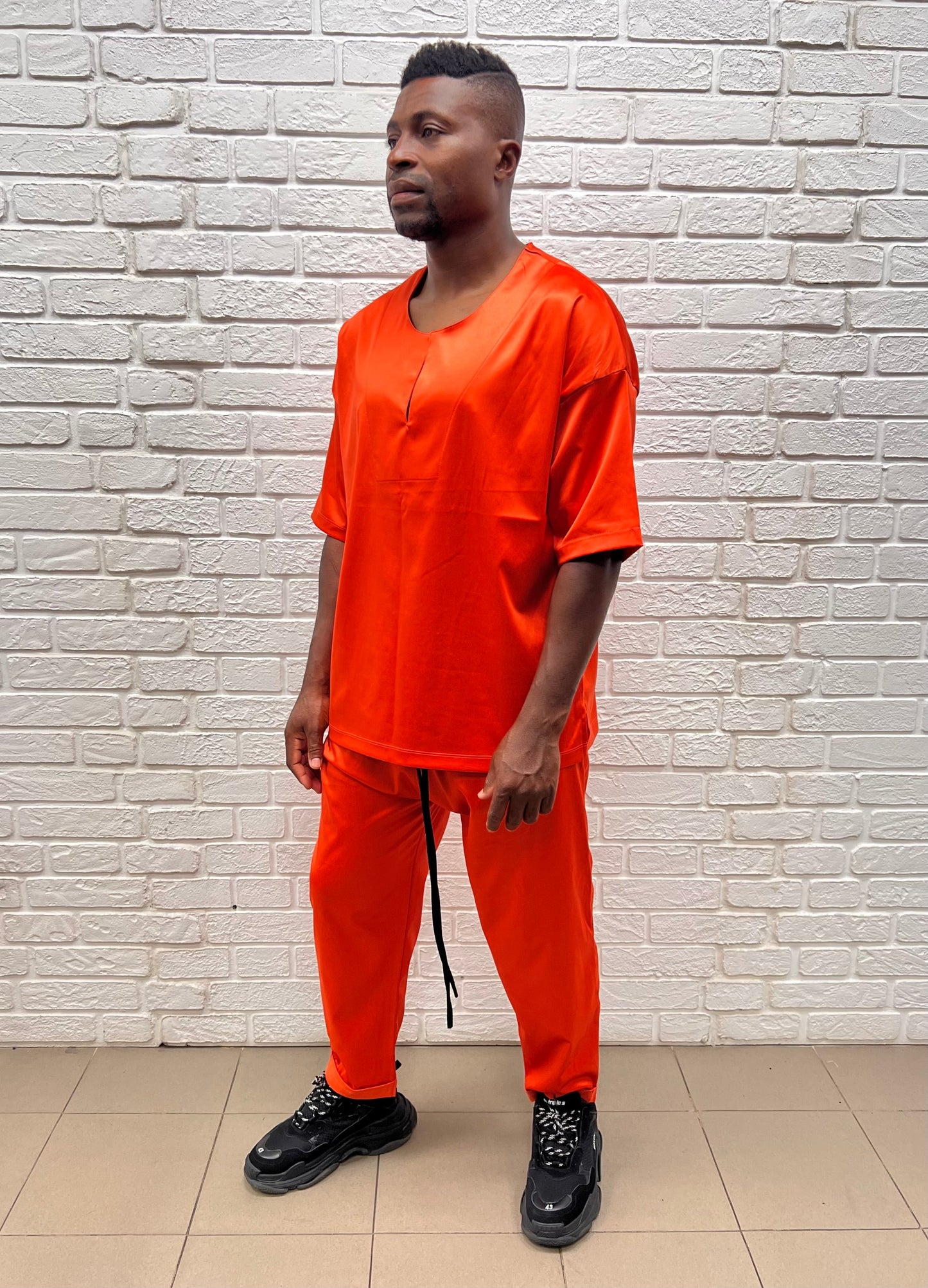 Orange Two-Piece Set