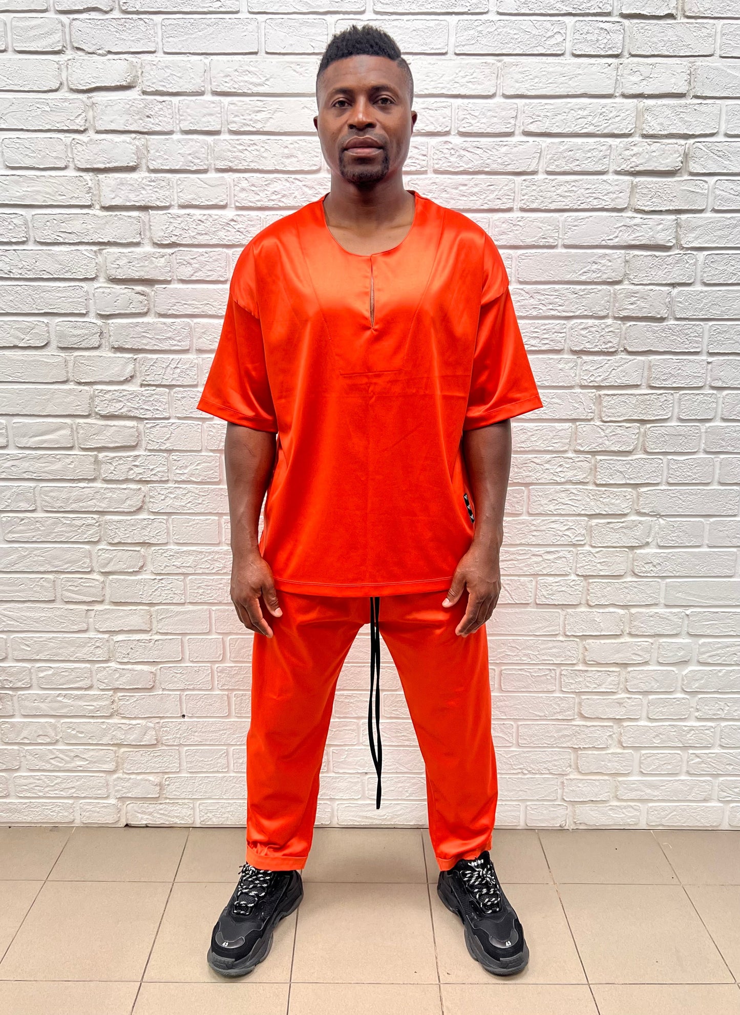 Orange Two-Piece Set