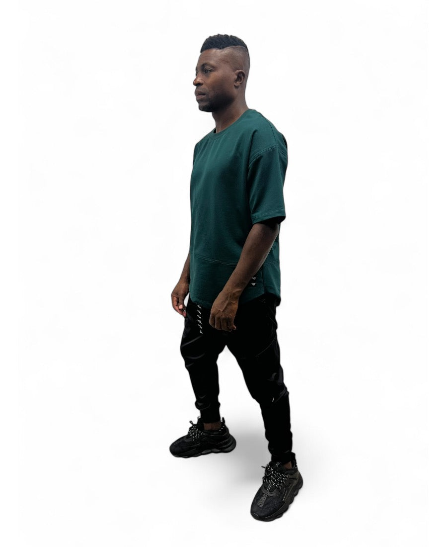 Tuborg Green T-Shirt with Seam Detail