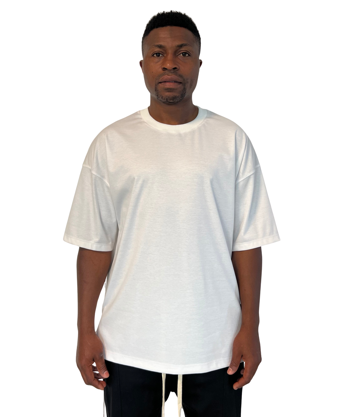 Tricou alb cu print
