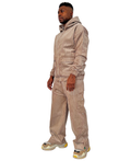 Striped Cappuccino Tracksuit