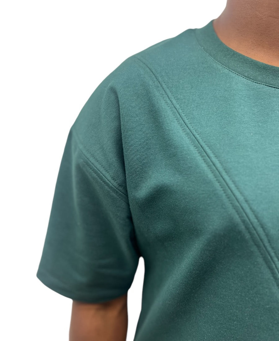 Tuborg Green T-Shirt with Seam Detail