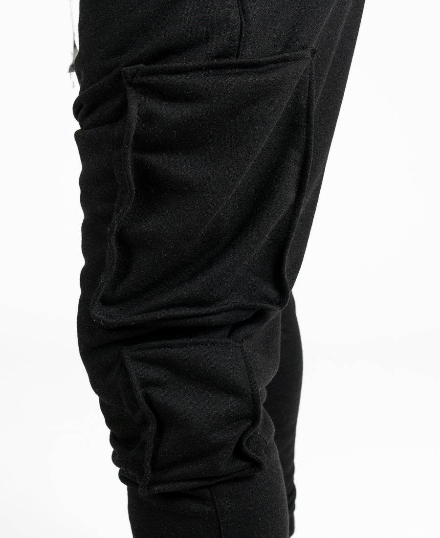 Black trousers with pockets - Fatai Style