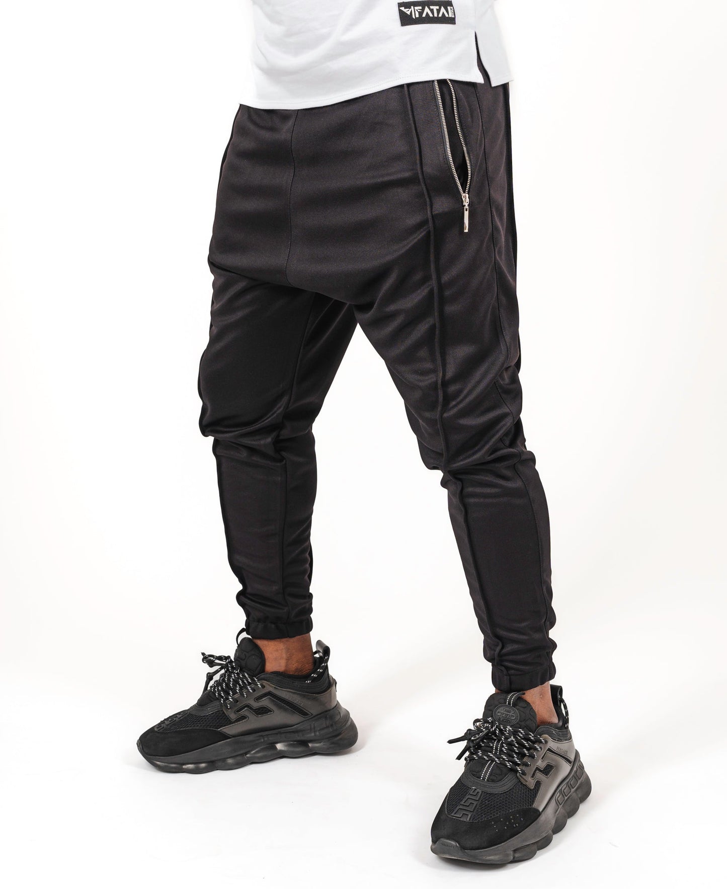 Pantaloni negri design elegant