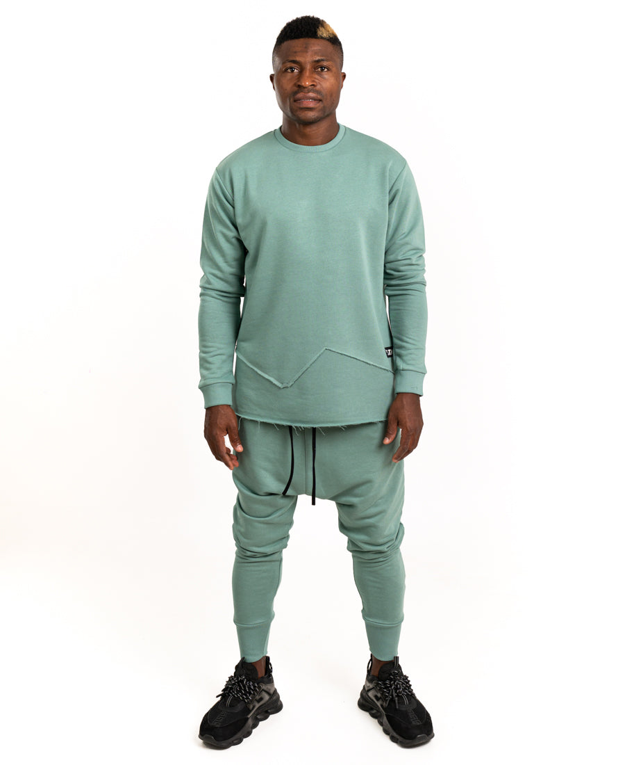 Petrol Green Tracksuit with Applied Details