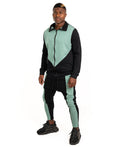 Green and Black Tracksuit