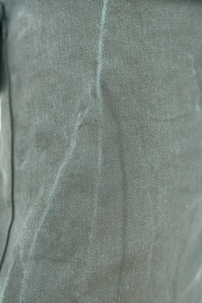 Black Ombre Stretch Jeans with Side Pockets