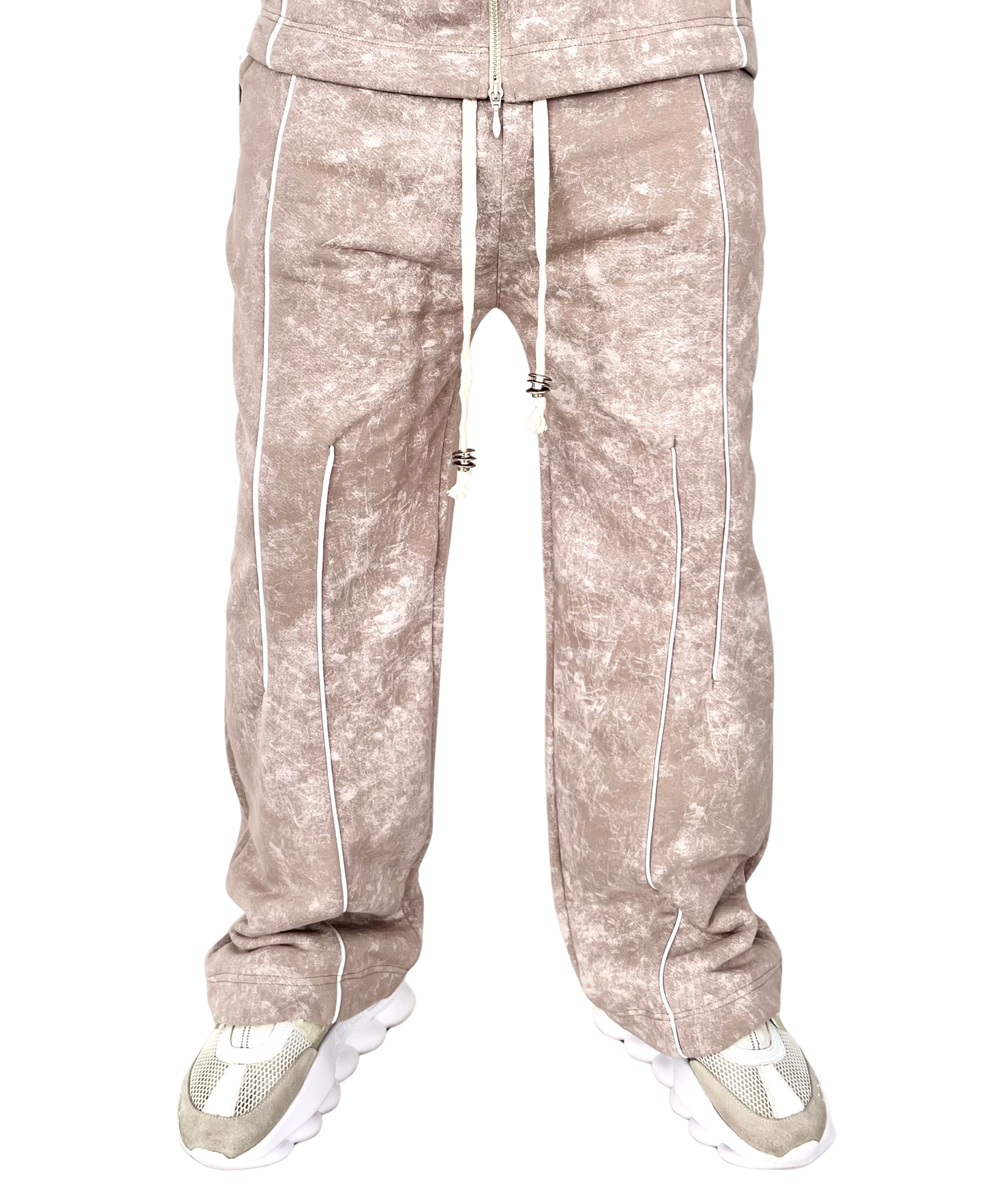 Pantaloni stone-washed