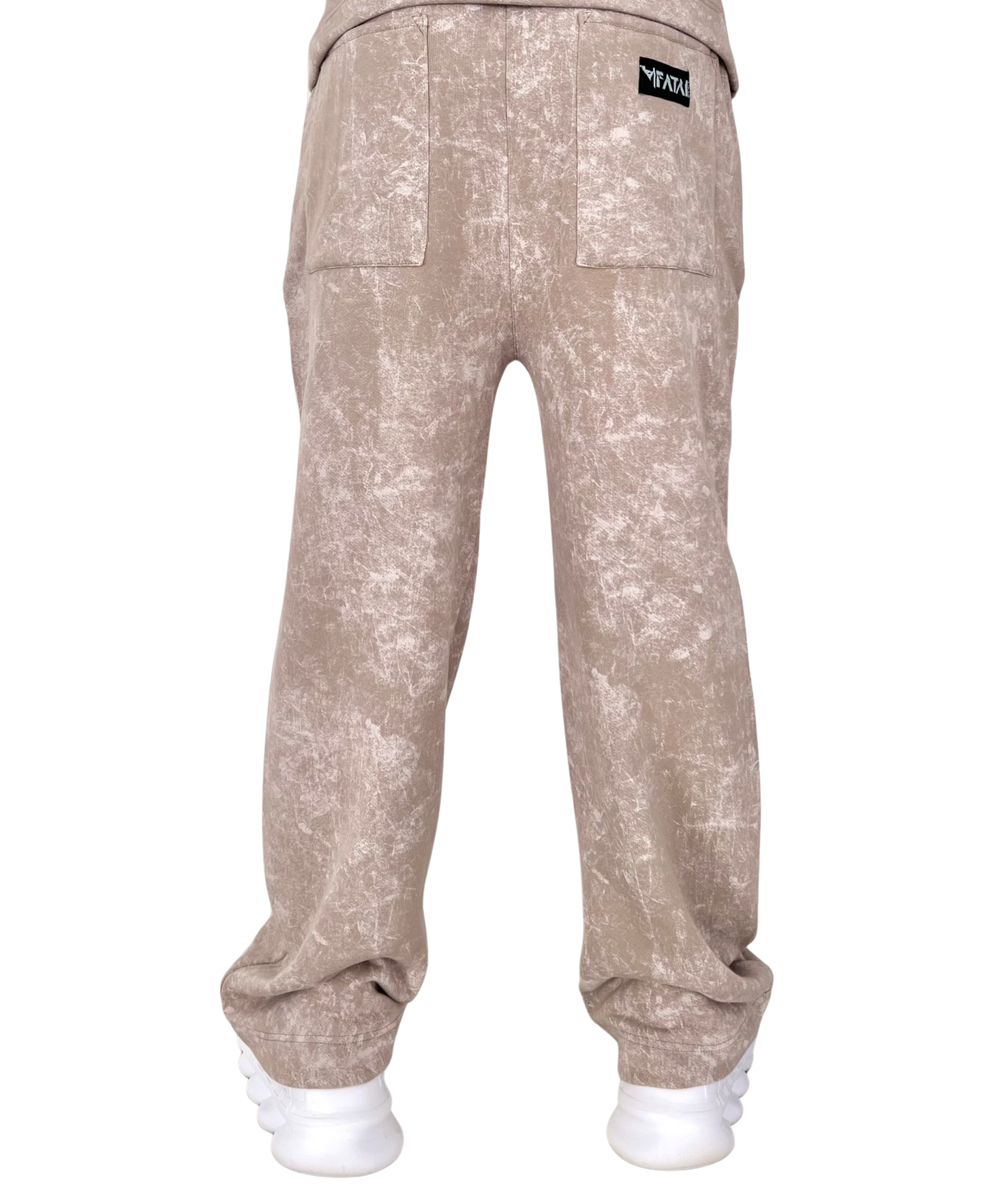 Pantaloni stone-washed