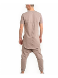 Cappuccino Two-Piece Set with Long Trousers