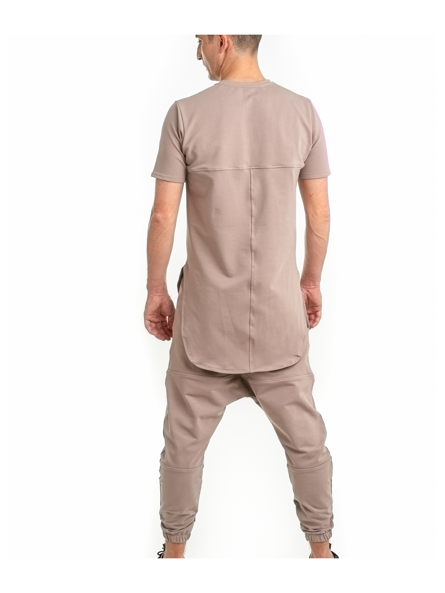 Cappuccino Two-Piece Set with Long Trousers