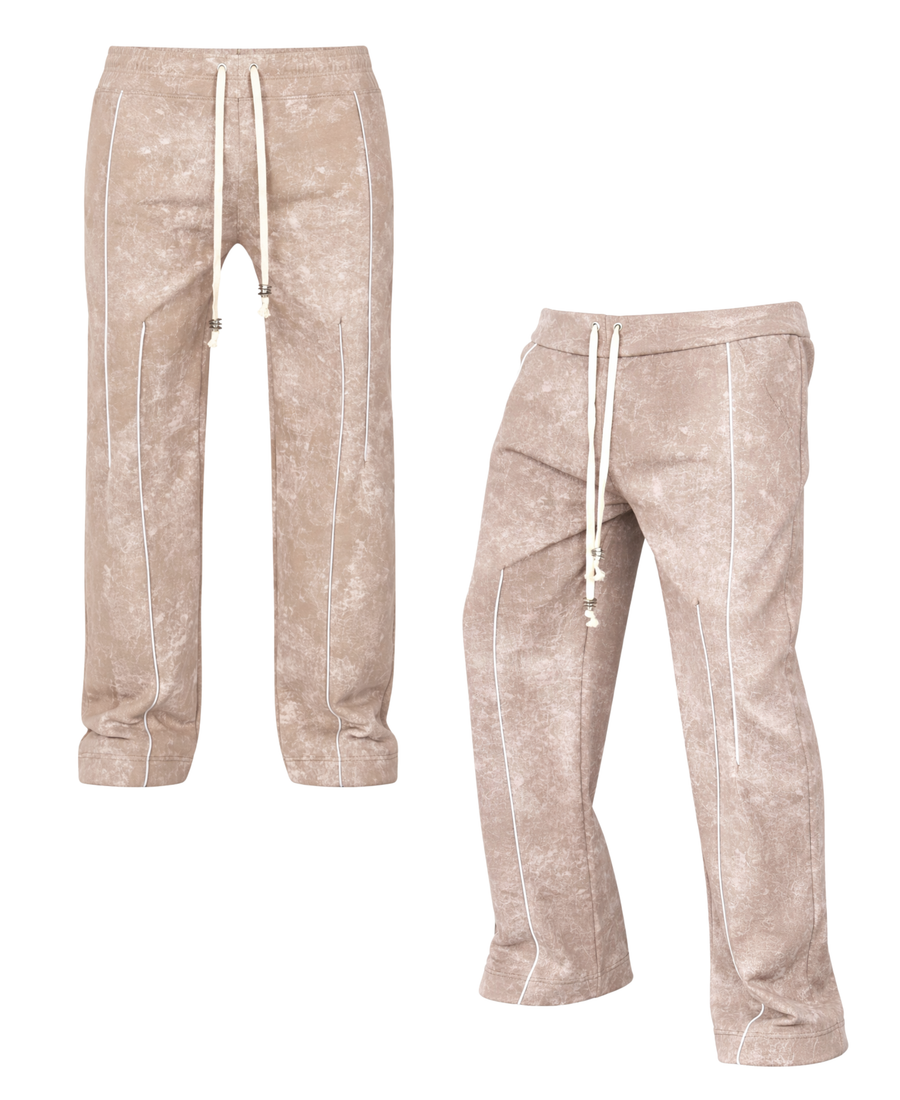 Stone-Washed Trousers