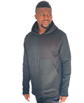 Black Hoodie with Statement Design - Fatai Style