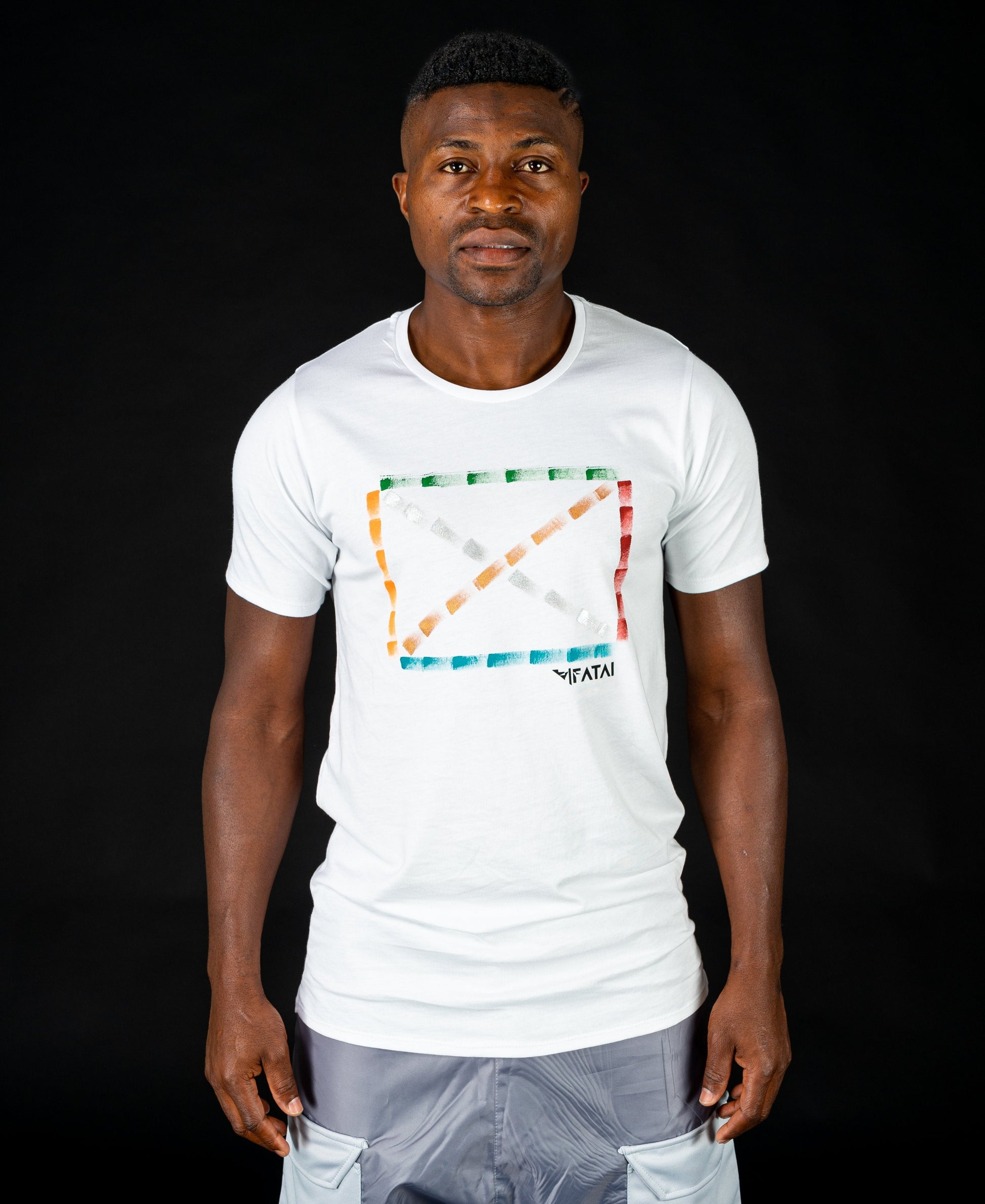 White t-shirt painted - Fatai Style