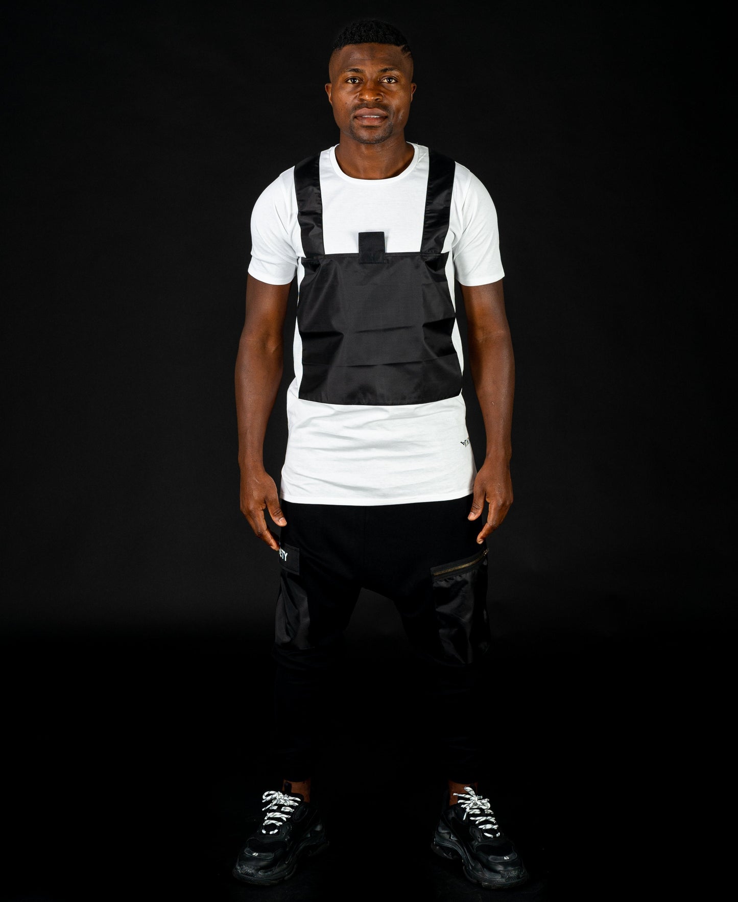 White t-shirt with bulletproof design - Fatai Style