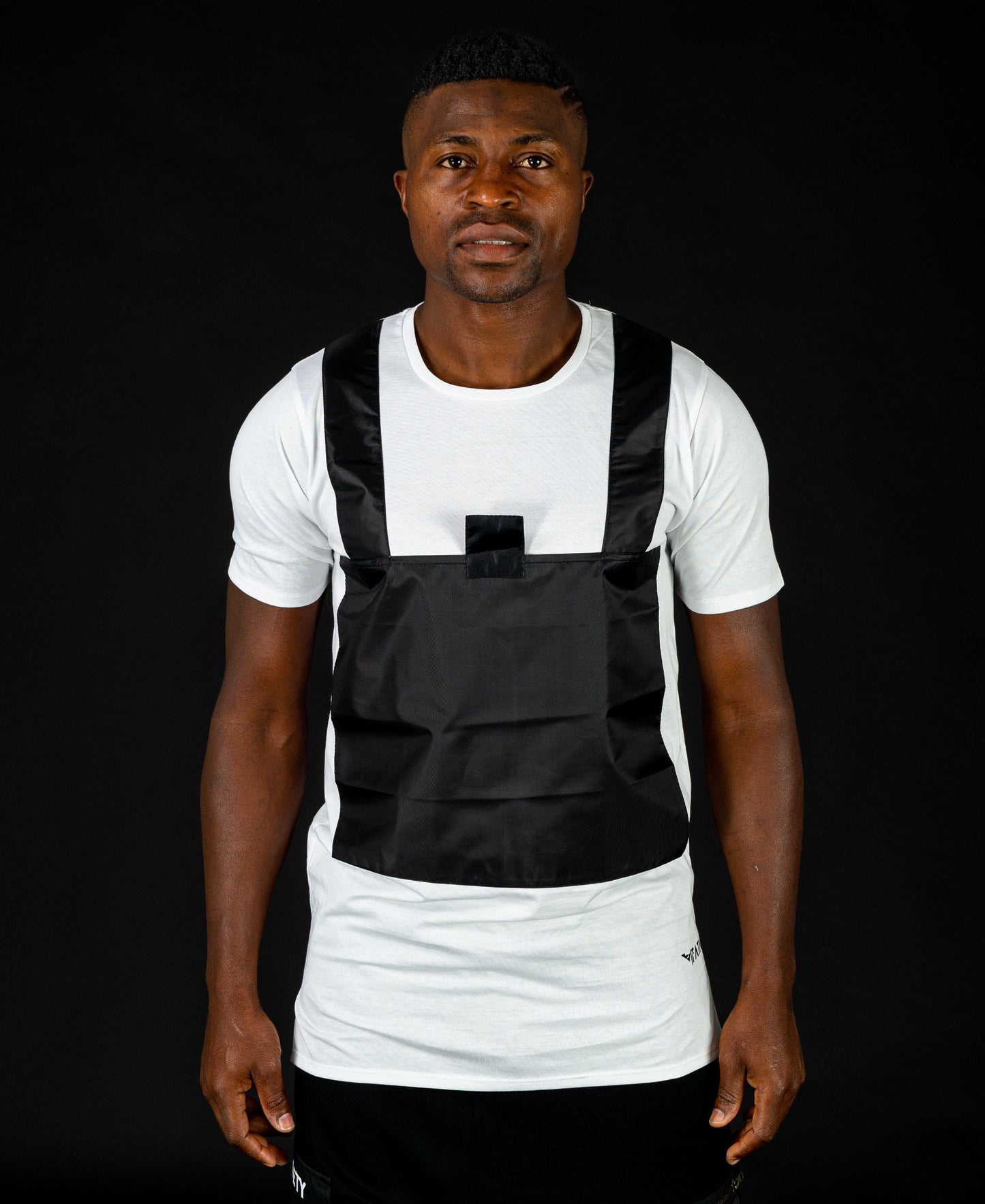 White t-shirt with bulletproof design - Fatai Style