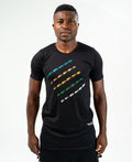Black t-shirt painted - Fatai Style