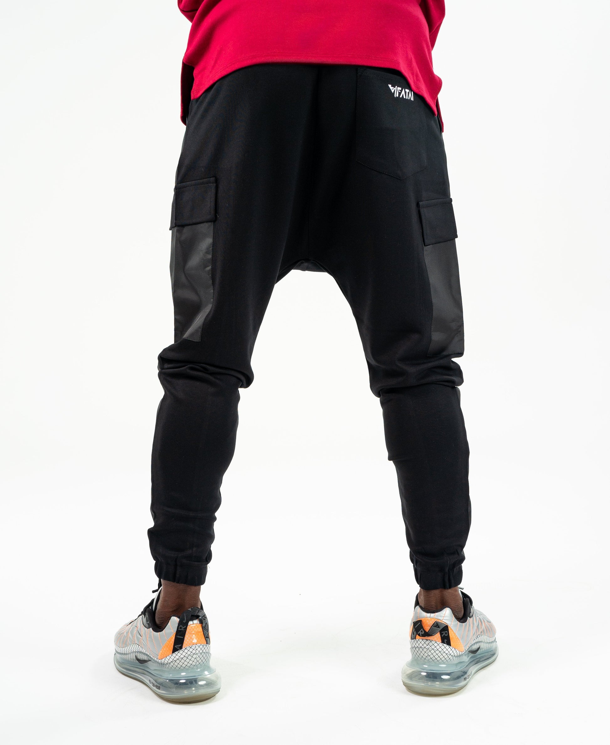 Black trousers with side pocket - Fatai Style