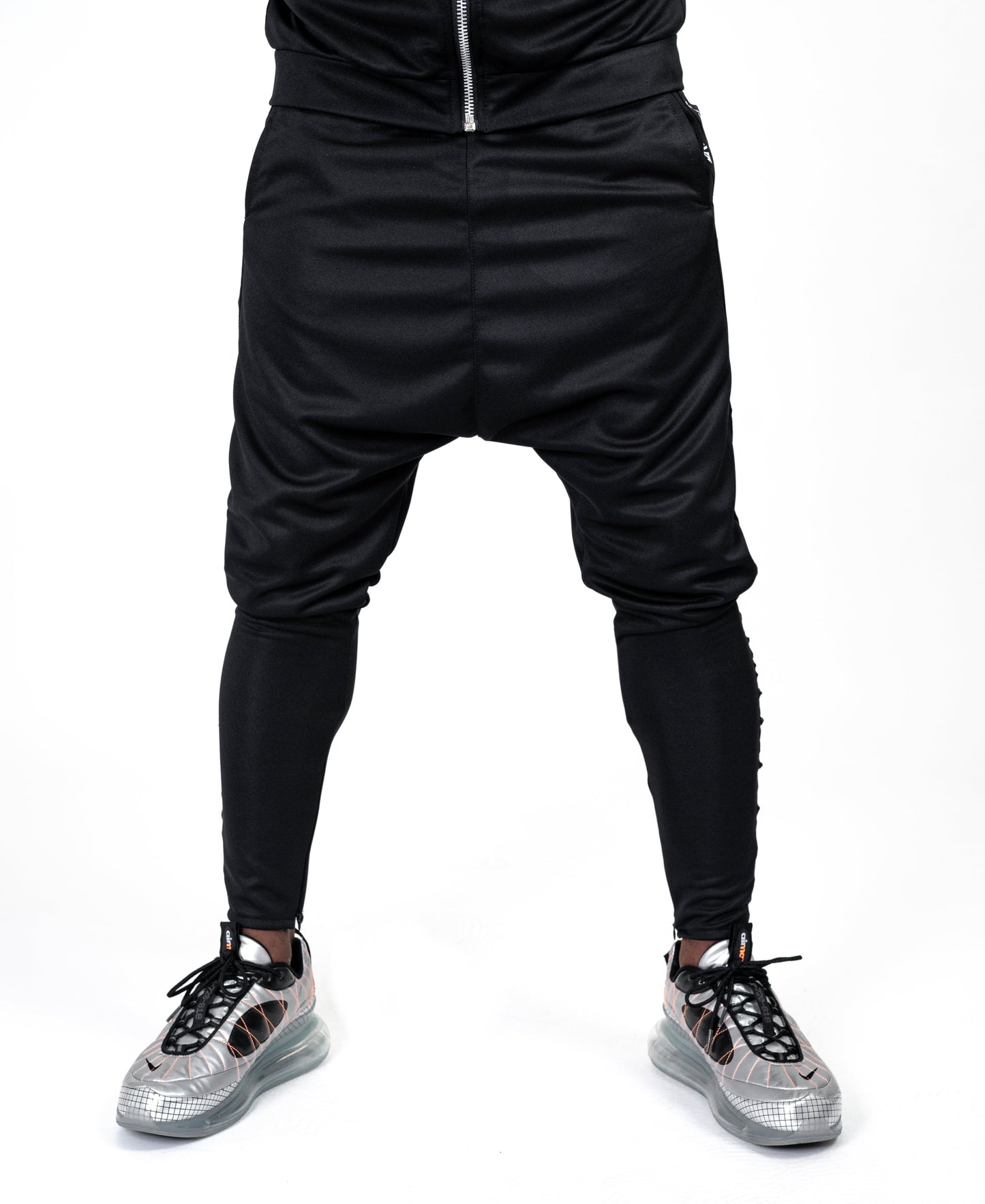 Black trousers with F-sign - Fatai Style