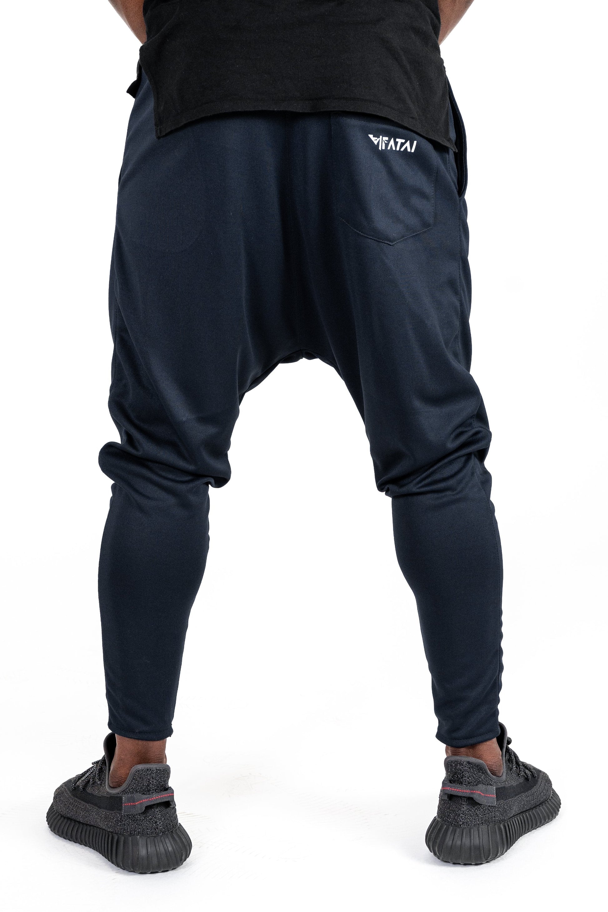 Bleumarin trousers with side design - Fatai Style