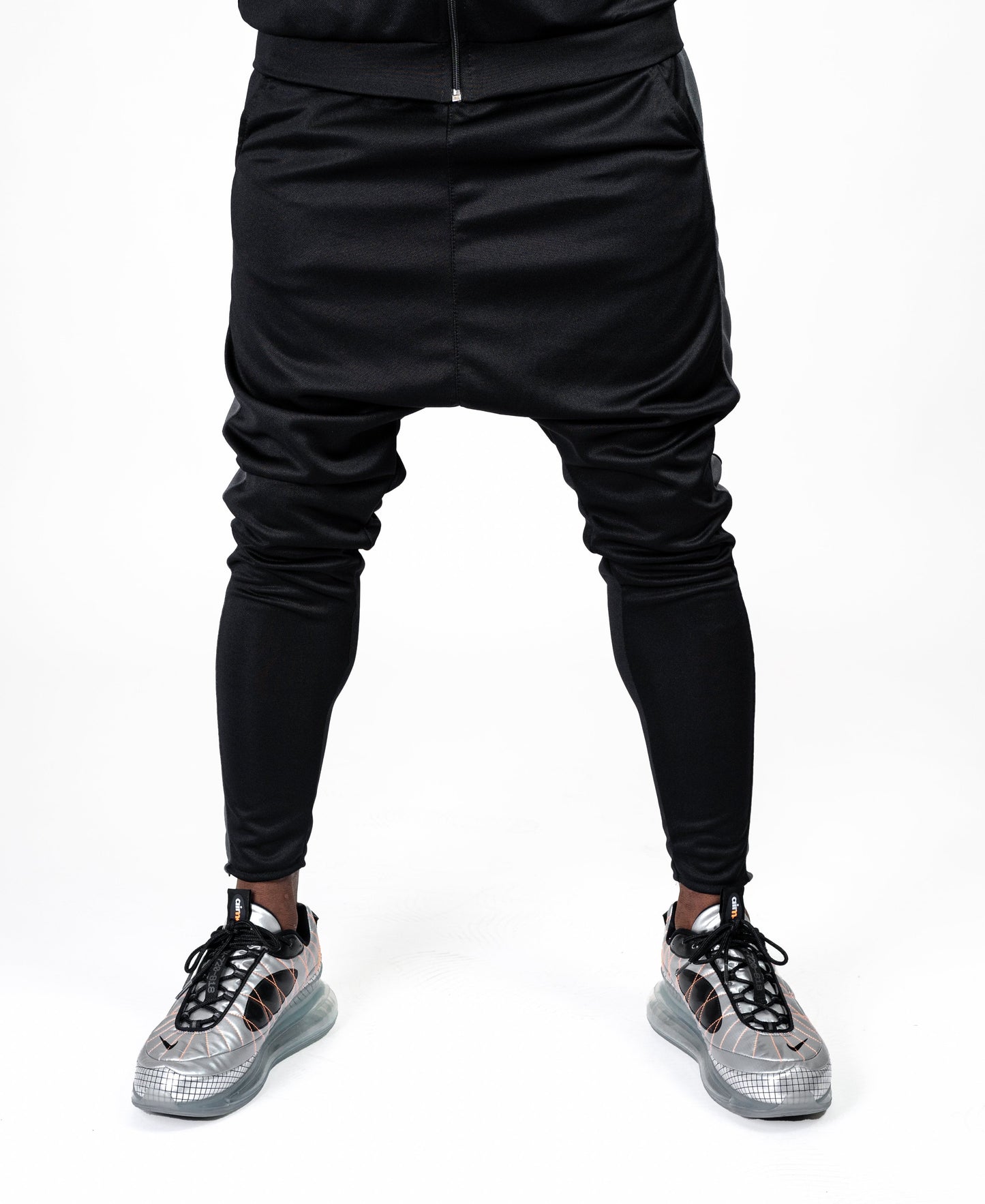 Black trousers with grey line - Fatai Style