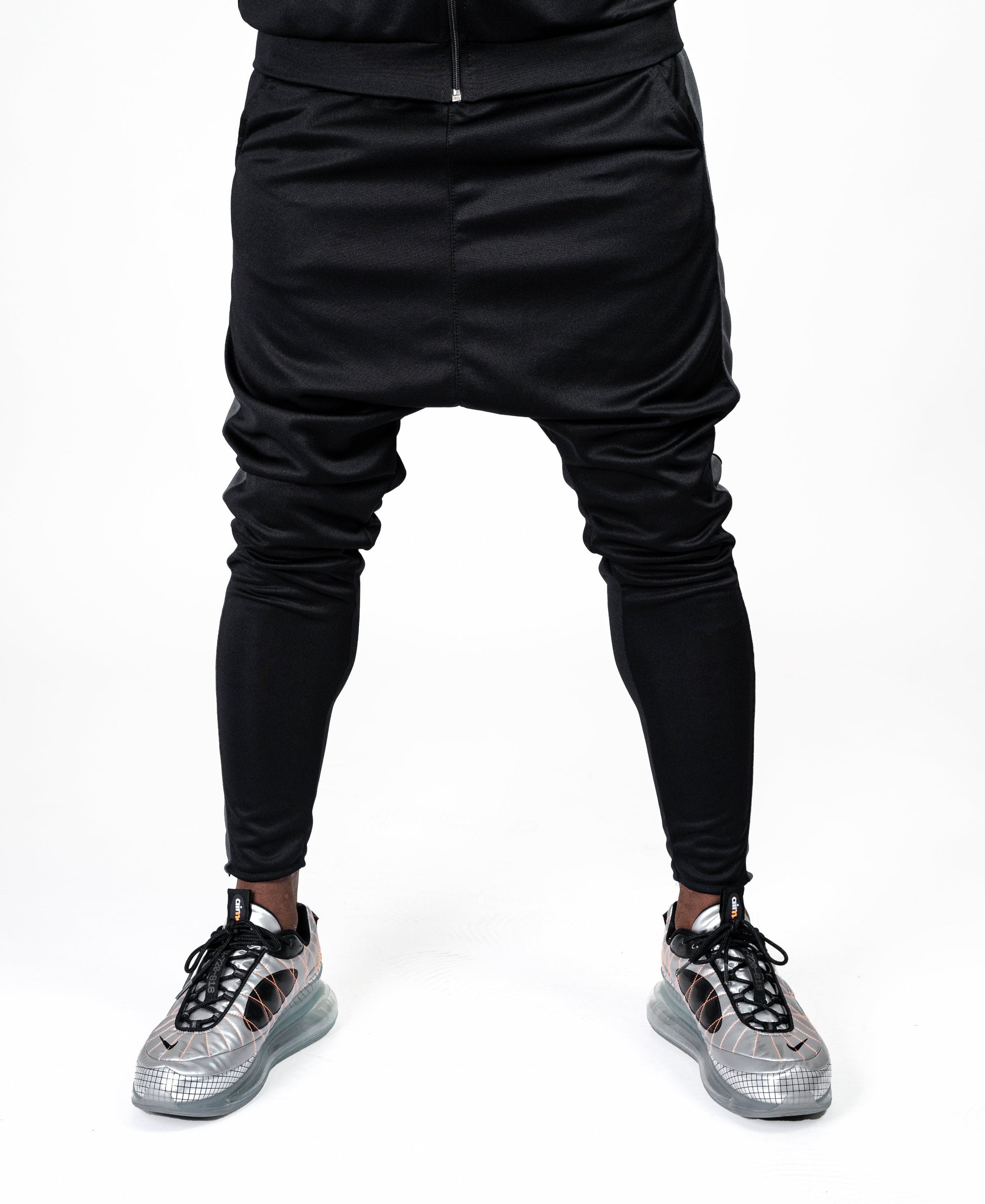 Black trousers with grey line - Fatai Style
