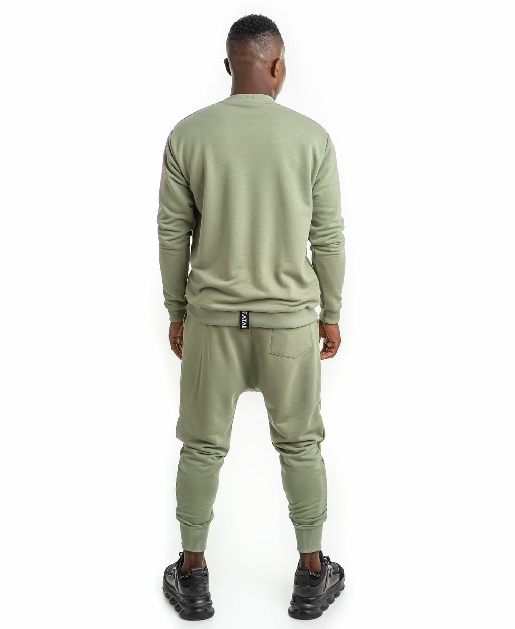Green Tracksuit with Printed Graphic