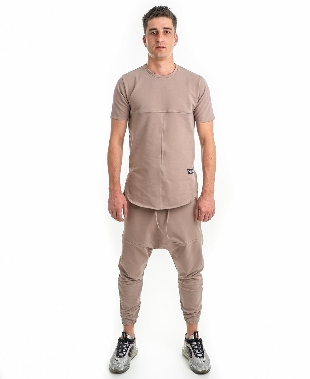 Cappuccino Two-Piece Set with Long Trousers