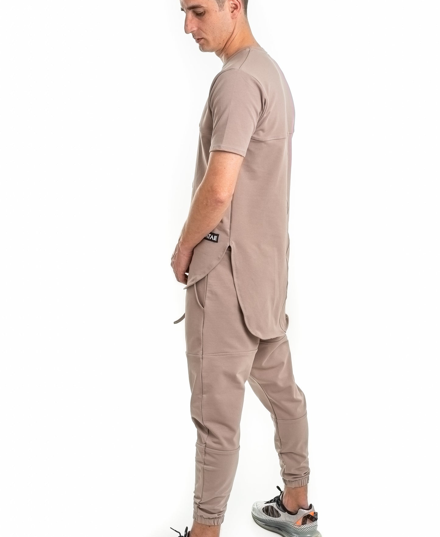Cappuccino Two-Piece Set with Long Trousers