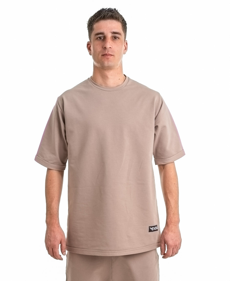 Oversized Cappuccino T-Shirt