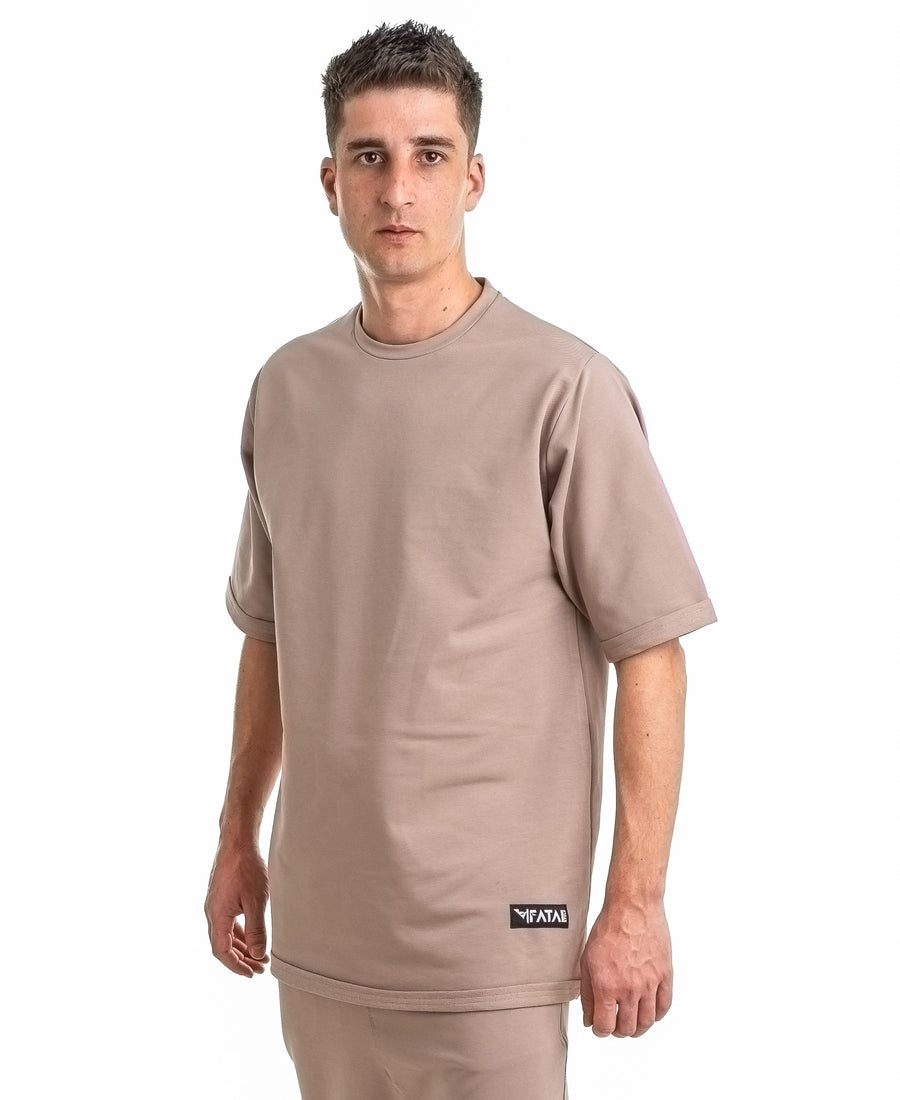 Oversized Cappuccino T-Shirt
