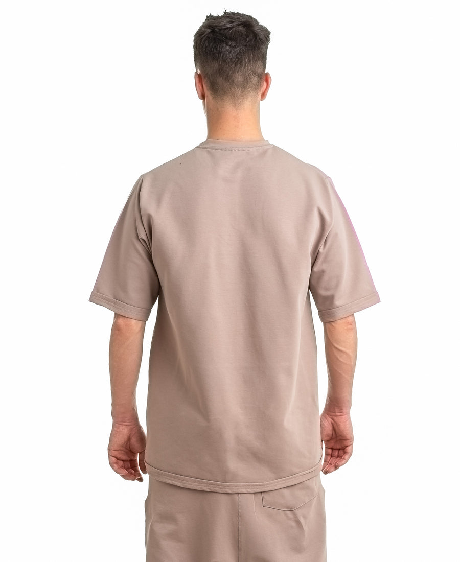 Oversized Cappuccino T-Shirt