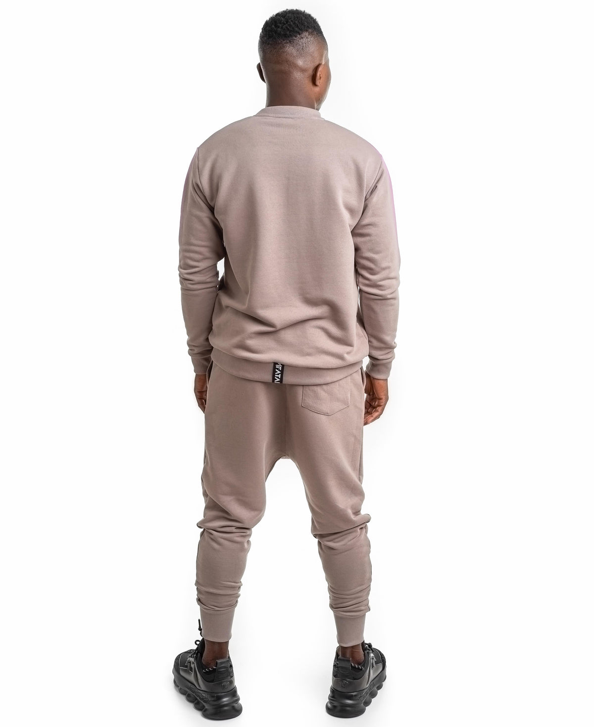 Cappuccino Tracksuit with Printed Graphic