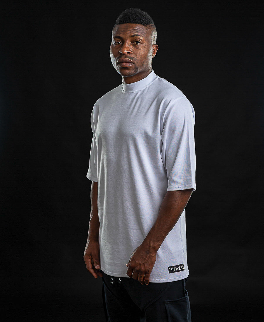 White Sport-Casual T-Shirt