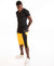 Yellow short trousers with black side - Fatai Style