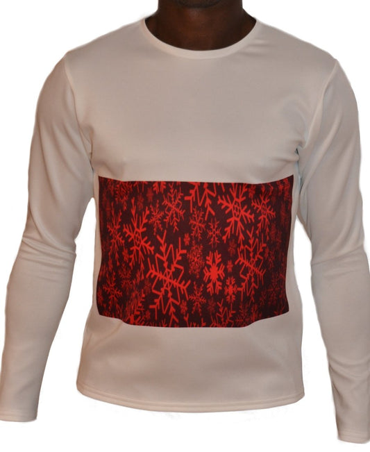 Shirt ''Red Snow'' - Fatai Style