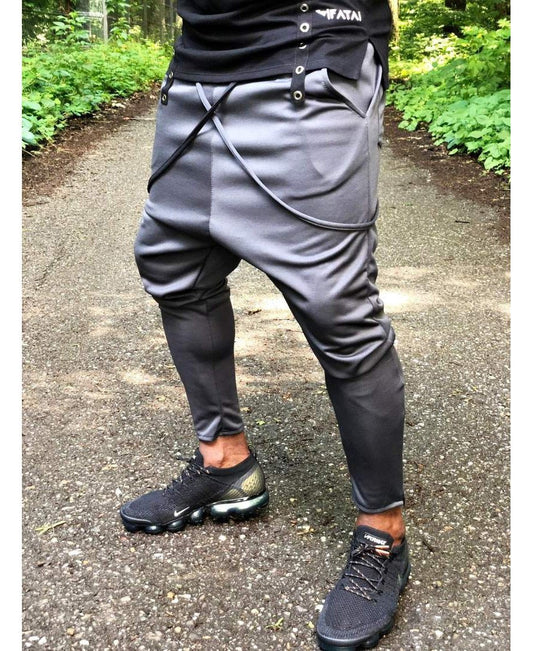 Grey trousers with special design - Fatai Style